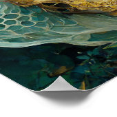 Poster Le crâne d'abeille de drone Imaginaire Sci-Fi (Coin)