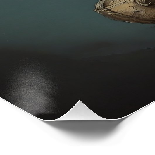 Poster Le crâne fumant (Coin)