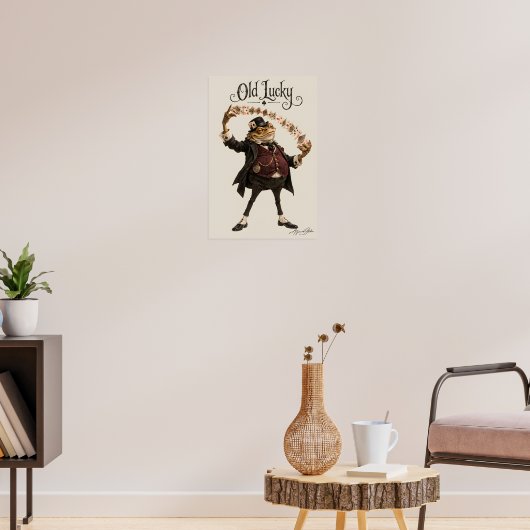 Poster Le Crapaud Tricheur (Salon 3)