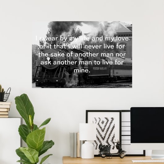 Poster Le credo de Galt (Bureau à domicile)