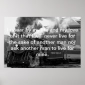 Poster Le credo de Galt (Devant)