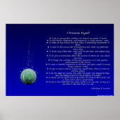 Poster Le Credo de l'optimiste - Orb (Devant)