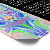 Poster Le Credo de Unschooler (Coin)