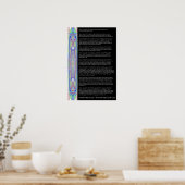 Poster Le Credo de Unschooler (Cuisine)