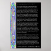 Poster Le Credo de Unschooler (Devant)