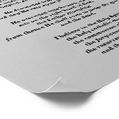 Poster Le Credo des Apôtres (Coin)