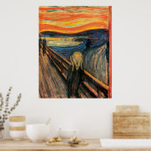 Poster 'Le cri' (Cuisine)