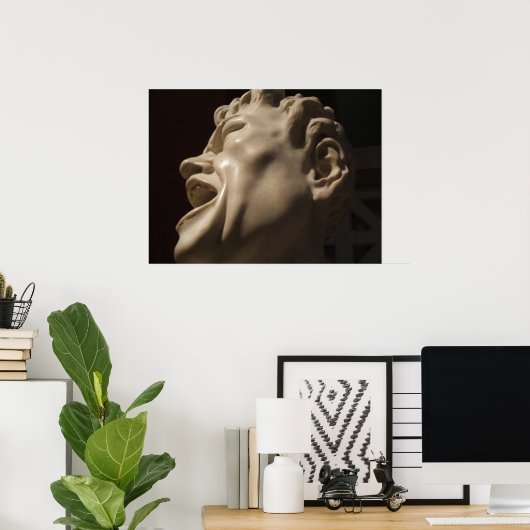 Poster Le cri (Bureau à domicile)