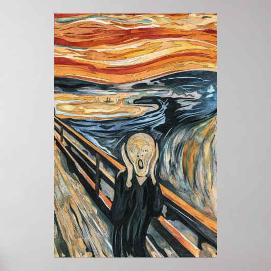 Poster Le cri (Devant)