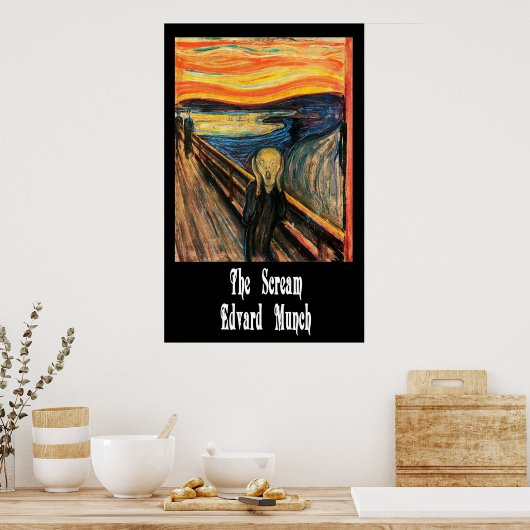 Poster Le cri (Cuisine)