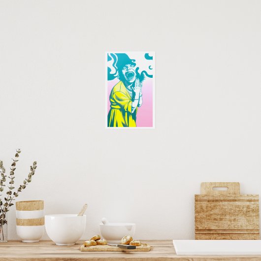 Poster Le cri (Cuisine)