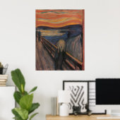 Poster Le Cri (Bureau à domicile)
