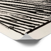 Poster Le Cri (1895) d'Edvard Munch (Coin)