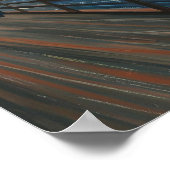 Poster Le cri avec casque bleu Autisme Neuroplongeurs (Coin)