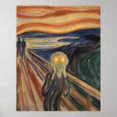 Poster Le cri de Bitcoin (Munch) (Devant)