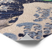 Poster Le cri de la Grande Vague Starry Night (Coin)