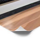 Poster Le Cri de la Nuit Étoilée. (Coin)