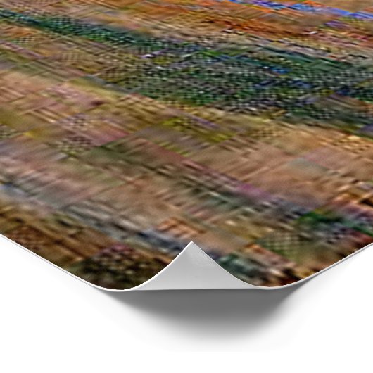 Poster Le cri d'Edvard Munch (Coin)