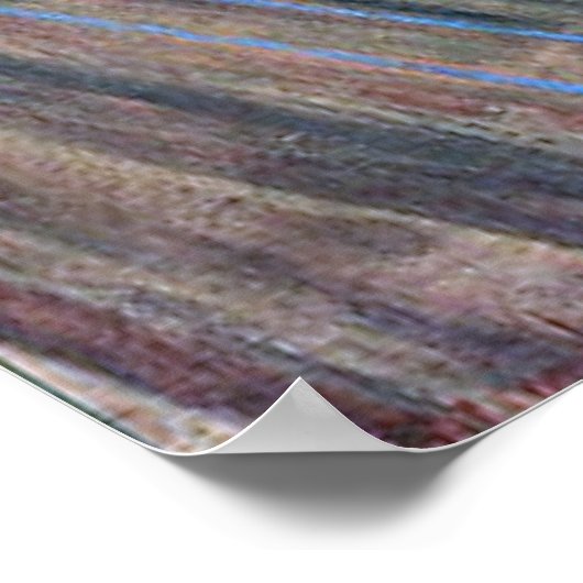 Poster Le cri d'Edvard Munch (Coin)