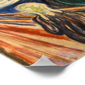 Poster Le cri | Edvard Munch | (Coin)
