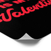 Poster Le cricket est mon valentin Saint-Valentin drôle d (Coin)