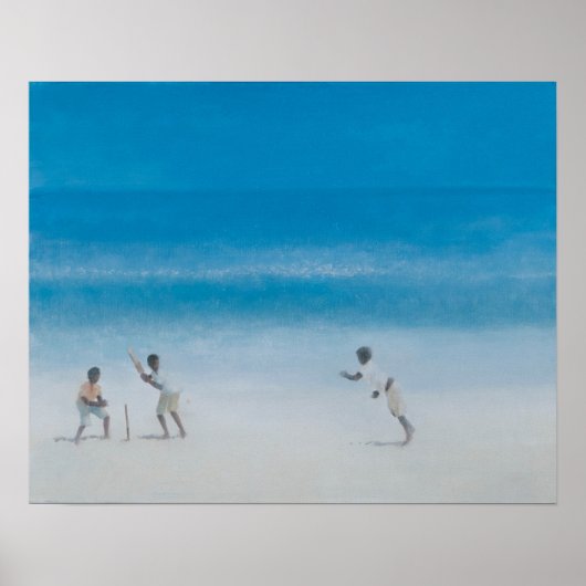 Poster Le cricket sur la plage 2012 (Devant)