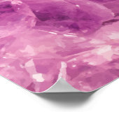 Poster Le cristal de violet (Coin)