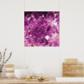 Poster Le cristal de violet (Cuisine)