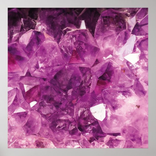 Poster Le cristal de violet (Devant)