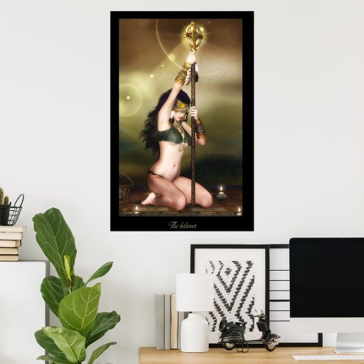 Poster Le croyant (Bureau à domicile)