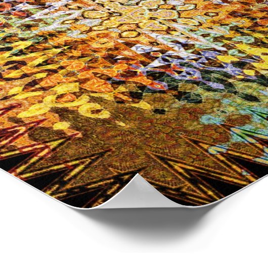 Poster Le cube de Metatron (Coin)