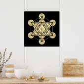 Poster Le cube de Metatron (Cuisine)