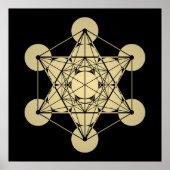 Poster Le cube de Metatron (Devant)