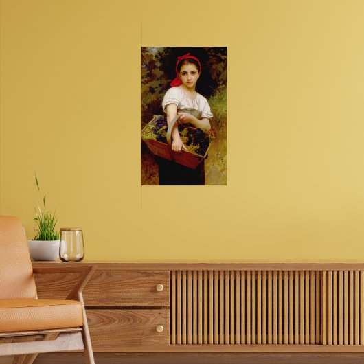 Poster Le Cueilleur de Raisin William-Adolphe Bouguereau  (Salon 2)