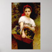 Poster Le Cueilleur de Raisin William-Adolphe Bouguereau  (Devant)