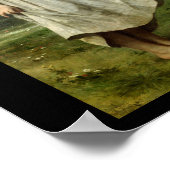 Poster Le Curtsey 1898 William Bouguereau (Coin)