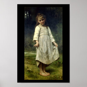 Poster Le Curtsey 1898 William Bouguereau