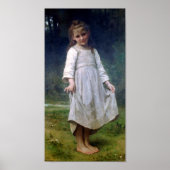 Poster Le Curtsey, Bouguereau (Devant)