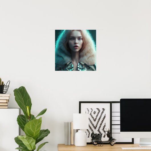 Poster Le cyber-Oracle (Bureau à domicile)