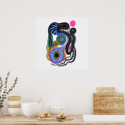 Poster Le Cycle De Vie (Cuisine)