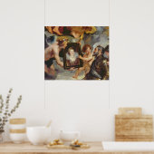 Poster Le cycle du Médicis : Henri IV reçoit le portrait (Cuisine)