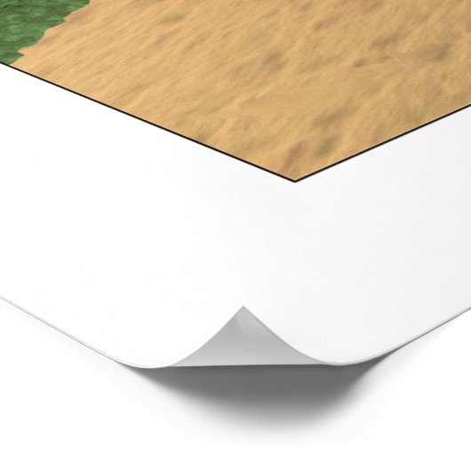 Poster Le cycliste (Coin)