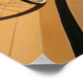 POSTER LE CYCLISTE DU VÉLODROME (Coin)