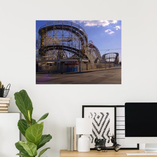 Poster "Le Cyclone En Hibernation" (Bureau à domicile)