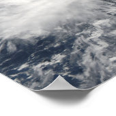 Poster Le cyclone Giri se déplace au-dessus de la Birmani (Coin)