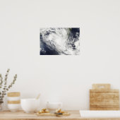 Poster Le cyclone tropical Fami survole Madagascar (Cuisine)