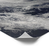 Poster Le cyclone tropical Favio au large de Madagascar (Coin)