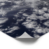 Poster Le cyclone tropical Nicholas au large de l'Austral (Coin)