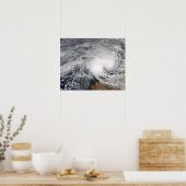 Poster Le cyclone tropical Nicholas au large de l'Austral (Cuisine)