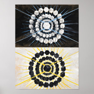 Poster Le cygne, no 2 de Hilma af Klint